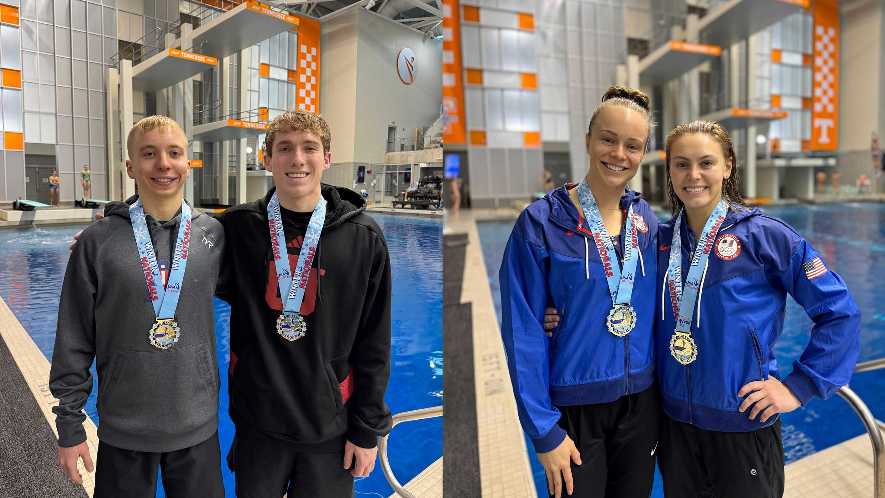 USA Diving Gibson/Palmer, Hedberg/Tyler Grab Synchro Gold at 2023